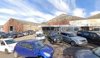 TFL Salvage LANDROVERS, Cheltenham, England