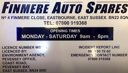 Finmere Auto Spares, Eastbourne, England