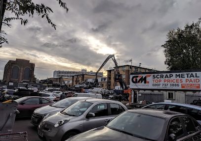 Scrapping A Car, London, England