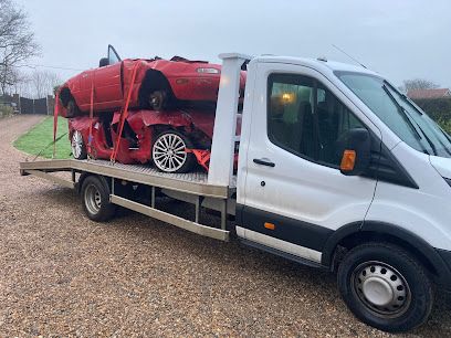 Kent and Sussex scrap car collection, Tonbridge, England